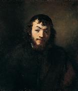 Rembrandt, Bust of a Young Jew